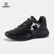 Quasi-basketball referee special shoes 19 years executive referee CUBA sponsored black shiny breathable mens sports non-slip wear