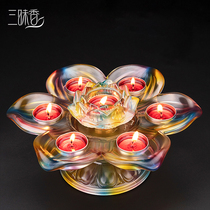 Sanchenxiang Ryu Qixing candlestick shorting lamp for Buddha lamp rack