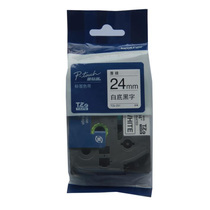 Original Brother Labeling Machine Ribbon 24mm White with Black TZe-251 421 241 8m Label Ribbon