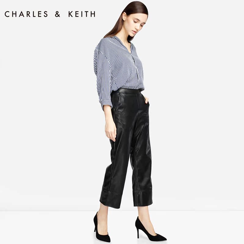 CHARLES&KEITH高跟鞋 CK1-60360815 性感礼服尖头细跟单鞋产品展示图2