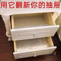 Drawer-specific furniture cabinet refurbishment fireproof waterproof high-temperature gas stove stickers cupboard kitchen anti-oil stickers