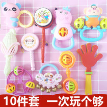 Baby hearing and vision training toys newborn baby toys small Bell Bell hand bell 0-1 year old hand grip