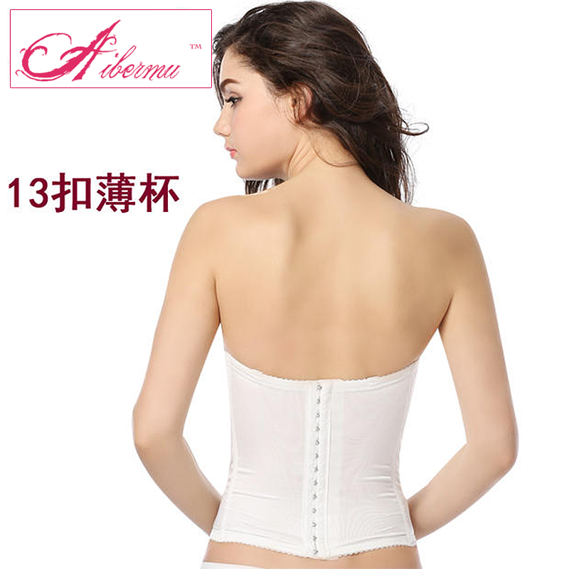 Big Backless Strapless Bra Wedding Dress Evening Dress Invisible