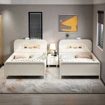 Abbreviations Children's solid wood beds with guardrail boys and girls beds 1 2m bedroom 1 5m white full wood single beds