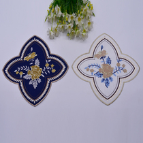 Play in costume accessories cosplay Cartoon Gown ancient dress ethnic embroidered cloth patch appliqued flowers 4253#烫花