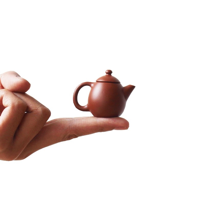 Creative tea pet fingertips pot of mini it small pocket manual can keep small tea pet mini zen furnishing articles