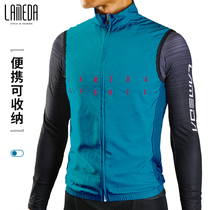 LAMBDA Lamparda bike riding windproof waistcoat for autumn sports riding clothing for men and women