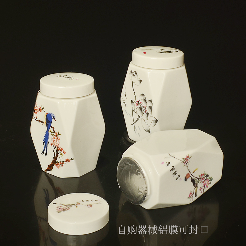 Substance Water chestnut of dehua white porcelain, ceramic tea pot small tea pot honey POTS powder sealed jar of new product promotion