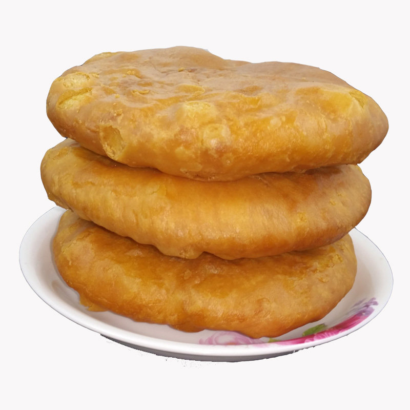 油饼子庆阳镇原特产糖酥葱油饼麻花胡麻油炸绿色有机零食十个包邮