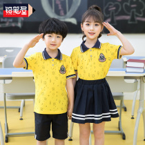 Primary school uniforms summer new kindergarten Garden uniforms for boys and girls British Academy style class uniforms children graduation uniforms