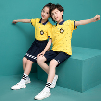 Childrens school uniforms Summer new kindergarten uniforms for boys and girls British Academy style graduation uniforms for primary school students