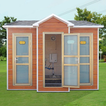 Scenic high-end mobile toilet toilet public toilet outdoor construction site temporary shower room simple public toilet