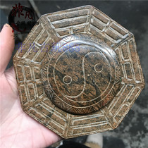 Bao Jade Old Jade Antiques Jade Old Xiuyu Bagua Inkstone Furniture Feng Shui Pendant Antiques