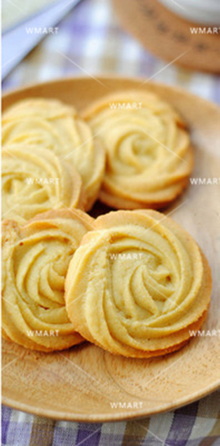 8齿裱花嘴 杯子蛋糕贝壳花嘴 不锈钢 珍妮曲奇嘴小熊饼干贝壳853