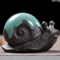 Xinyun tea pet ornaments can raise Brother kiln Purple sand Pixiu tea tray Kung Fu tea accessories Jewelry Tea pet tea play