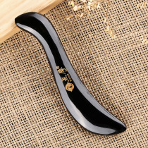 Rhino authentic natural buffalo horn scraping plate water healing facial facial facial beauty scraping straping straping straping machine home massage tablets