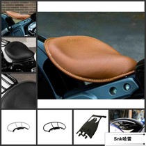 Indian original Scout modified vintage Brown single spring seat bobber modified single sports car seat