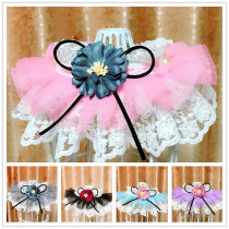 New pet cat lace saliva towel bib dog bow collar cloth cute scarf supplies