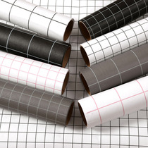 Width 60cm long 3 5 10 meters wallpaper room 2021 New moisture-proof pvc lattice self-adhesive white table stickers decoration