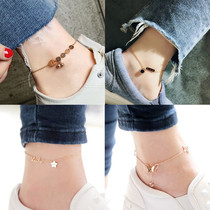 Chow Tai Fook Huanmei Japan Korea Titanium Steel Ants Female Sexy Titanium Steel 18K Rose Gold Simple Net Red Personality 2020 New