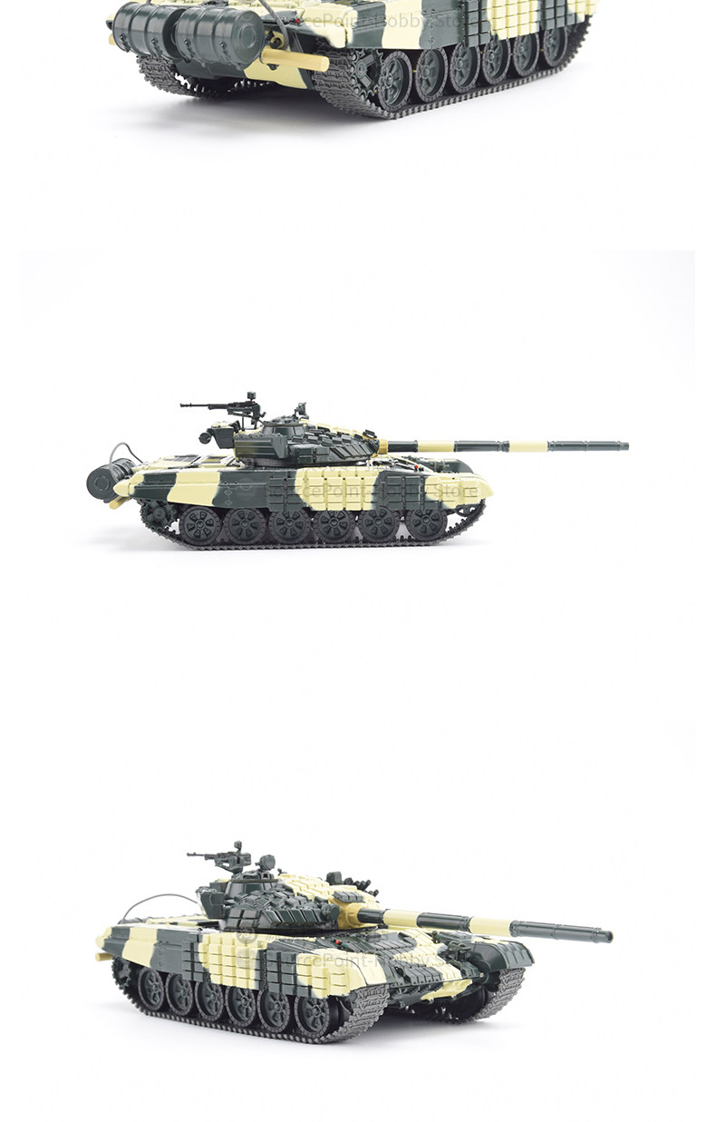 Модель машины 全新成品俄罗斯第三代主战坦克t-72b欧洲1:43合金战车模型nt008 Other home
