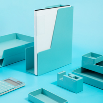 Newswire fashion desktop file holder office storage rack A4 paper file frame Folder file storage