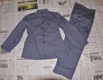 Soviet model new original set of 65 navy gray cadre Zheng No 1 summer cotton military uniform set of 3505 factory 68 years
