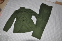Soviet model new original set of 65 Army cadres Zheng No 2 summer cotton military uniform set(3507 Factory 72