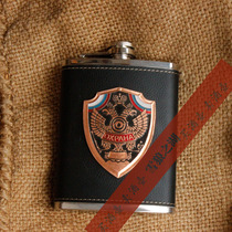 7 oz 304 crocodile standard hip flask padded stainless steel hip flask men's hip flask portable hip flask gift