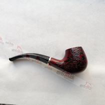 Urban wolf men's pipe-carved pipe exquisite pipe pipe pipe pipe solid wood pipe