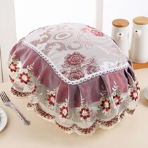 Simple household lace Rice cooker cover Pastoral beauty rice cooker cover towel cover cloth multi-purpose universal square towel lace