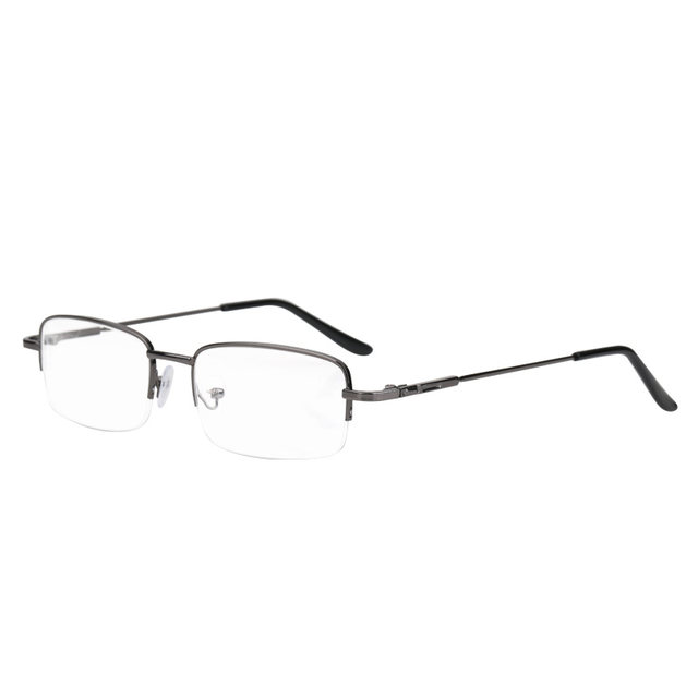 ຕາສໍາເລັດຮູບ 50-500 ອົງສາກັບແວ່ນຕາ myopia ສໍາລັບຜູ້ຊາຍ, ນັກສຶກສາຄົນອັບເດດ:, ໂລຫະເຄິ່ງກອບແວ່ນຕາ ultra-light ກອບສໍາລັບແມ່ຍິງ