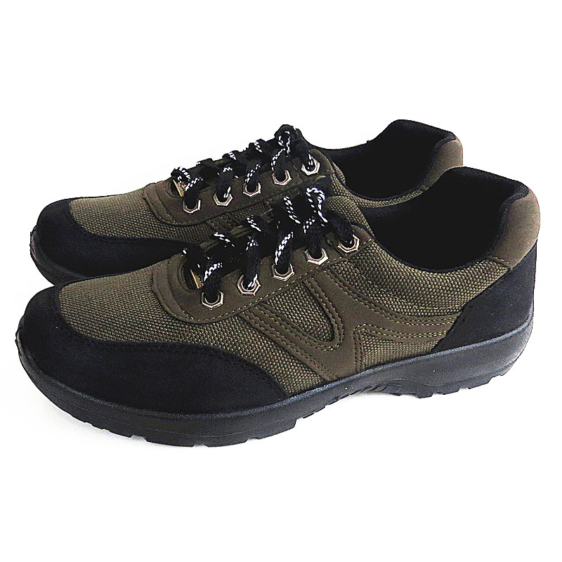 无钢头劳保鞋男夏季透气防臭轻便舒适软底帆布工地工作鞋耐磨防滑