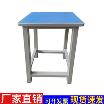 Student bench factorfactorworkshop pipeline anti-static working bench steel wood small bench fast food stool training bench