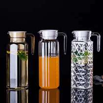 Cold kettle plastic household acrylic high temperature heat resistant restaurant bar drink juice jug bottle tie pot