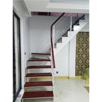 Steel Sheet Stairway Indoor Home Leaping Villa Attic Villa Penthouse Swivel Modern Minima Eurostyle Customised Stairs