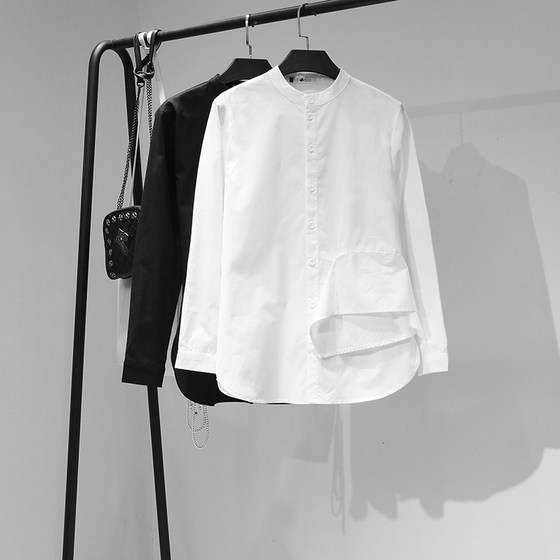 Original fashionable cotton long-sleeved shirt for women with niche design and loose early autumn slim fit and slim shirt ins large size
Original fashionable cotton long-sleeved shirt for women with niche design and loose early autumn slim fit and slim shirt ins large size