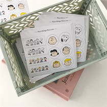 Korea ins cute puppy boy hand account sticker Wall luggage diy sticker sealing sticker phone case sticker