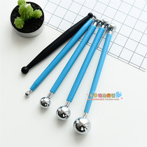 Pill Rod 4 sets of ultra-light clay soft pottery turning tools all-metal stainless steel carving group Duoluo grocery store