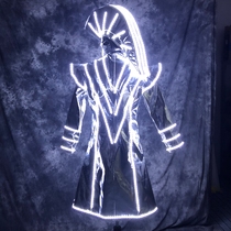 Led bar luminous clothes creative wine clothing night performance charging stage costumes atmosphere props performance clothing