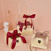 Wooden gift box wedding hand gift aromatherapy packaging gift box to send girlfriends birthday gifts Valentines Day wooden box