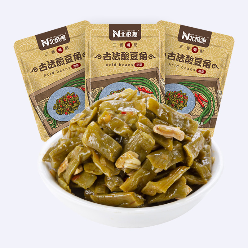 北极源古法小包装拌面清脆酸豆角(热品库)