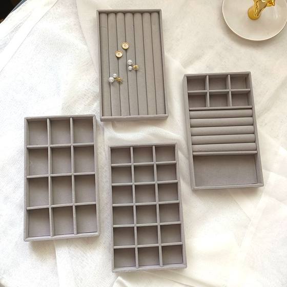 Ring earring storage box high-end acrylic drawer velvet cloth tray jewelry box small jewelry earrings earrings neck
Ring earring storage box high-end acrylic drawer velvet cloth tray jewelry box small jewelry earrings earrings neck