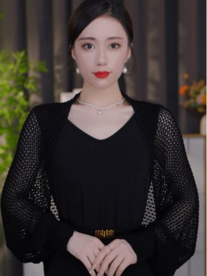새로운 혼합 여름과 가을 니트 숄 다목적 스타일 세련된 긴 스타일 새로운 혼합 여름과 가을 니트 숄 다목적 스타일 세련된 긴 스타일