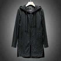 Mens West Lake Pavilion (JP) Autumn mature Wind ~ hooded zipper cotton windbreaker jacket JP794