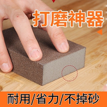 Emery sponge wipes save time and effort to clean stains and polish sandpaper