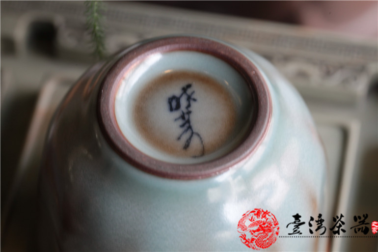 晓芳窑 汝窑 蔡晓芳关式杯 粉青无款不开片(询问库存)  品牌:   价格