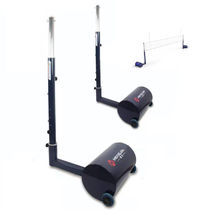 Hengjia (HENGJIA) qi volleyball net rack portable two-in-one multipurpose single doubles room inside and outside mobile