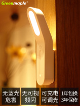 Student dormitory multifunctional charging reading lamp portable magnetic Wall Nightlight dormitory reading emergency flashlight