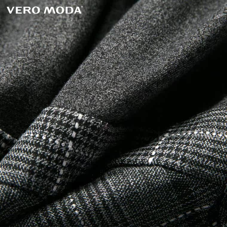 Vero Moda简约通勤风A字裙摆针织连衣裙|31547C004